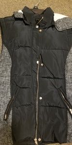 Womens Size small black vest